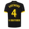 Oficiální Fotbalový Dres Borussia Dortmund N. Schlotterbeck 4 Hostující 2023-24 pro Muži